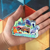 Kühlschrankmagnet für Xianyang, Shaanxi, China 424