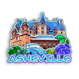 Refrigerator Magnet for Asheville North Carolina USA  1087