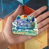 Refrigerator Magnet for Ulanhot, Inner Mongolia, China  852