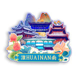 Refrigerator Magnet for Huainan Anhui, China  747
