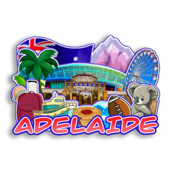 Refrigerator Magnet for Adelaide Australia  2666