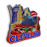 Refrigerator Magnet for Cleveland Ohio USA  1098