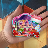 Refrigerator Magnet for Budapest Hungary  2138