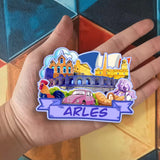 Refrigerator Magnet for Arles France  2618
