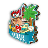 Refrigerator Magnet for Zadar Croatia  2213