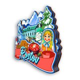 Refrigerator Magnet for Rostov Russia  2548