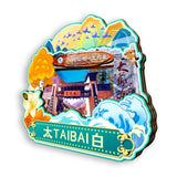 Refrigerator Magnet for Taibai, Shaanxi, China  778