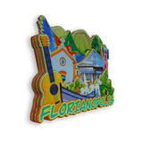 Магнит на холодильник для Флорианополиса, Бразилия, 1906 г.