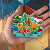 Refrigerator Magnet for Pecs Hungary  2142