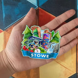 Refrigerator Magnet for Stowe Vermont USA  877