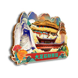 Refrigerator Magnet for Dazu Rock Carvings Scenic Area, Chongqing, China  68