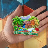 Refrigerator Magnet for Jericoacoara Brazil  1932