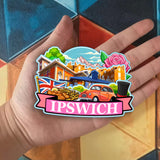 Refrigerator Magnet for Iswich UK  2873