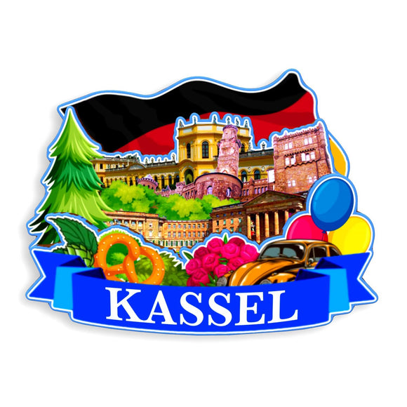 Refrigerator Magnet for Kassel Germany  1241