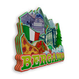 Kühlschrankmagnet für Bergamo, Italien 1308