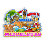 Refrigerator Magnet for Middelburg Netherlands  1993