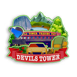 Refrigerator Magnet for Devils Tower Wyoming USA  923