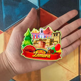 Refrigerator Magnet for Zamora Spain  1515