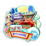 Kühlschrankmagnet für Yiyang, Hunan, China 648