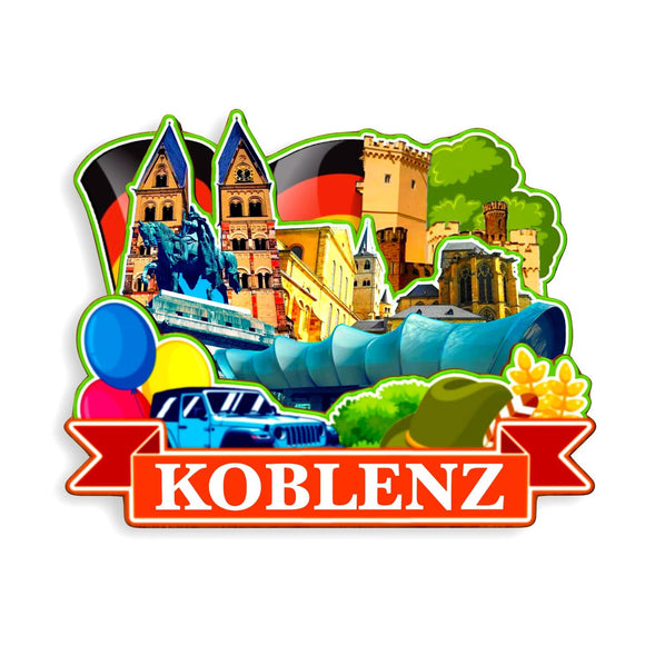 Refrigerator Magnet for Koblenz Germany  1222