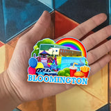 Refrigerator Magnet for Bloomington Minnesota USA  1007