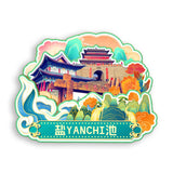 Refrigerator Magnet for Yanchi, Ningxia, China  684