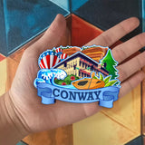Kühlschrankmagnet für Conway Arkansas USA 339