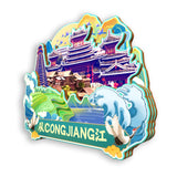 Refrigerator Magnet for Congjiang, Guizhou, China  670