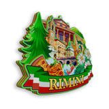 Refrigerator Magnet for Rimini Italy  1262