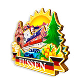 Kühlschrankmagnet für Füssen Deutschland 1216