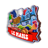 Refrigerator Magnet for Le Mans France  2589