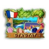 Refrigerator Magnet for Etretat France  2570