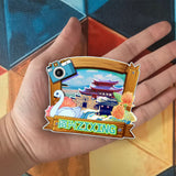 Refrigerator Magnet for Zixing, Hunan, China  649