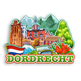 Refrigerator Magnet for Dordrecht Netherlands  2001