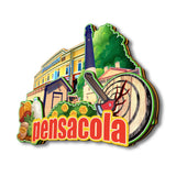 Магнит на холодильник для Пенсаколы, Флорида, США 215