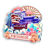 Refrigerator Magnet for Changde, Hunan, China  642