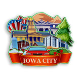 Магнит на холодильник для Айова-Сити, штат Айова, США, 942