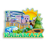 Refrigerator Magnet for Kalamata Greece  1724