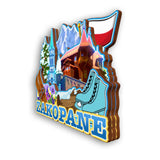 Магнит на холодильник для Закопане Польша 2124