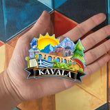 Refrigerator Magnet for Kavala Greece  1736