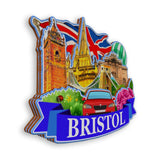 Refrigerator Magnet for Bristol UK  1447