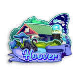 Kühlschrankmagnet für Hoover Alabama USA 368