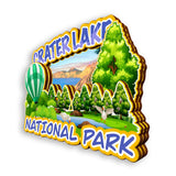 Refrigerator Magnet for Grater Lake National Park Oregon USA  1112