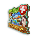 Refrigerator Magnet for Rhine Falls Switzerland  2043