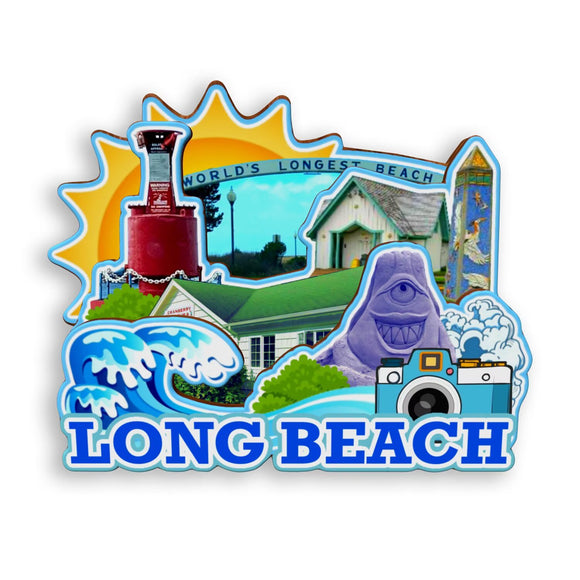 Refrigerator Magnet for Long Beach Washington USA  906