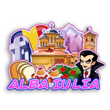 Refrigerator Magnet for Alba Iulia Romania  2326