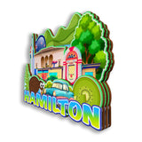 Refrigerator Magnet for Hamilton New Zealand  2744