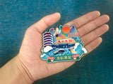 Refrigerator Magnet for Yunyang Longgang Scenic Area, Chongqing, China  64