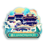 Kühlschrankmagnet für Luanchuan, Henan, China 718