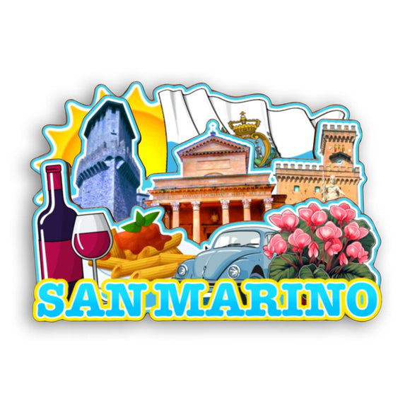 Refrigerator Magnet for San Marino  2503